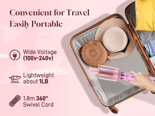 rotating curling iron