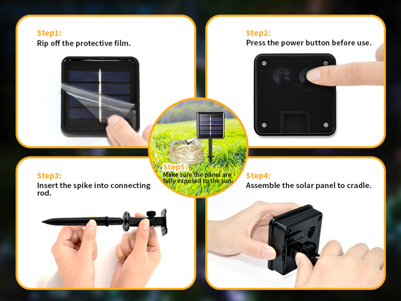 solar fairy lights