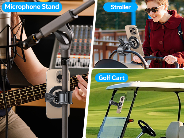 Gym Magnetic Phone Holder 