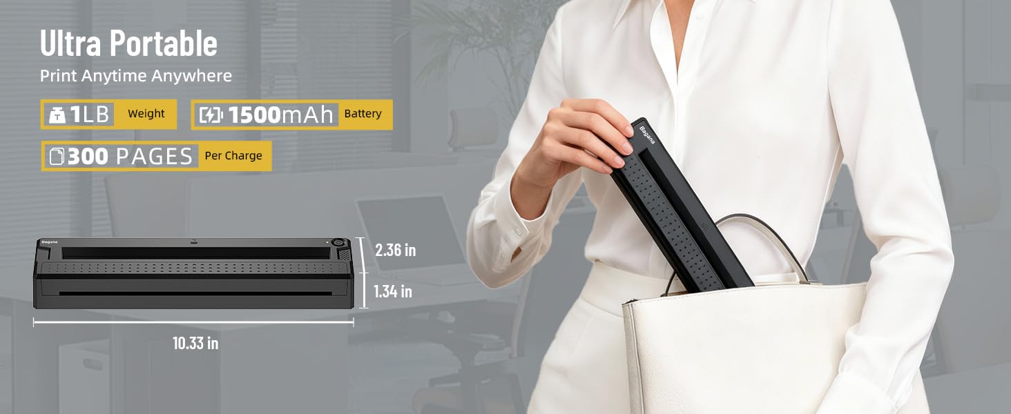 Portable Wireless Printer