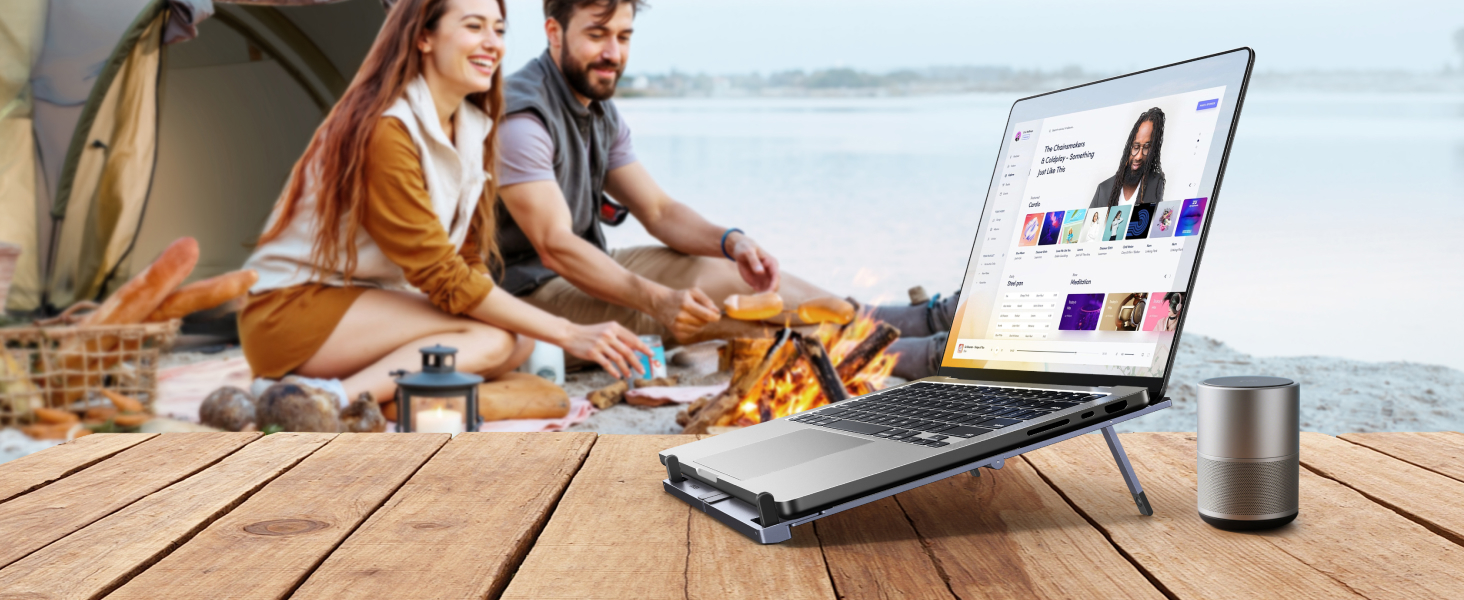 travel laptop stand