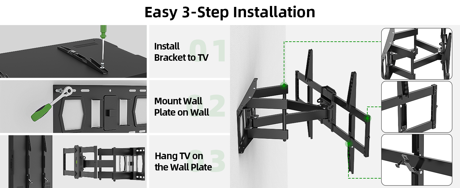 TV Wall Mount Installation Steps