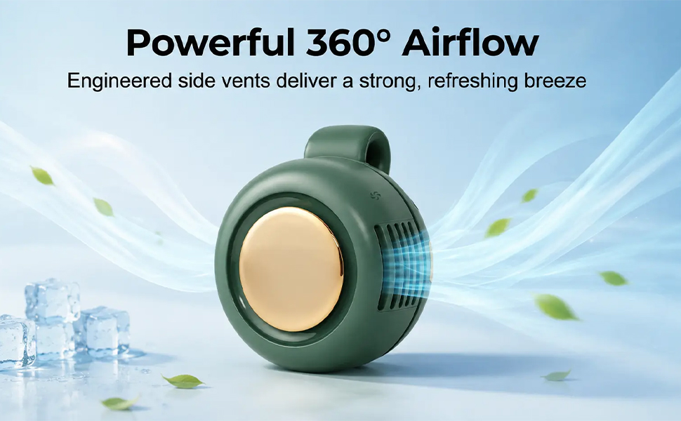 3 Speeds Clip-On Fans For Shirt
