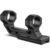 CVLIFE Cantilever Scope Mount - 1 inch Offset Dual Ring Scope Mount for Picatinny Rails - One Pieces