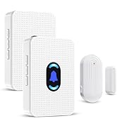 Door Chime, Daytech Wireless Door Sensor Chime 800ft Range Door Entry Chime with 20 Chimes 5 Adju...