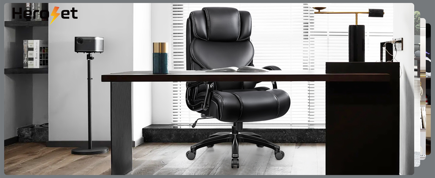 leather desk chair