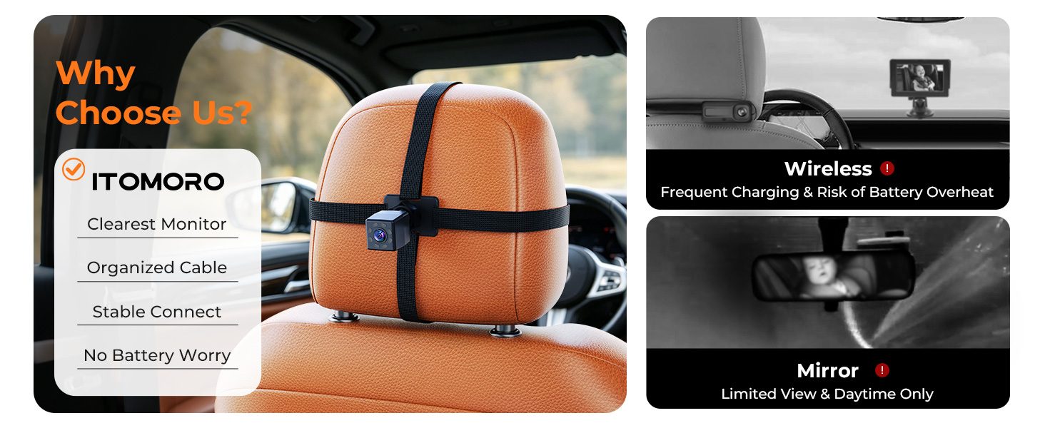 back seat camera for baby