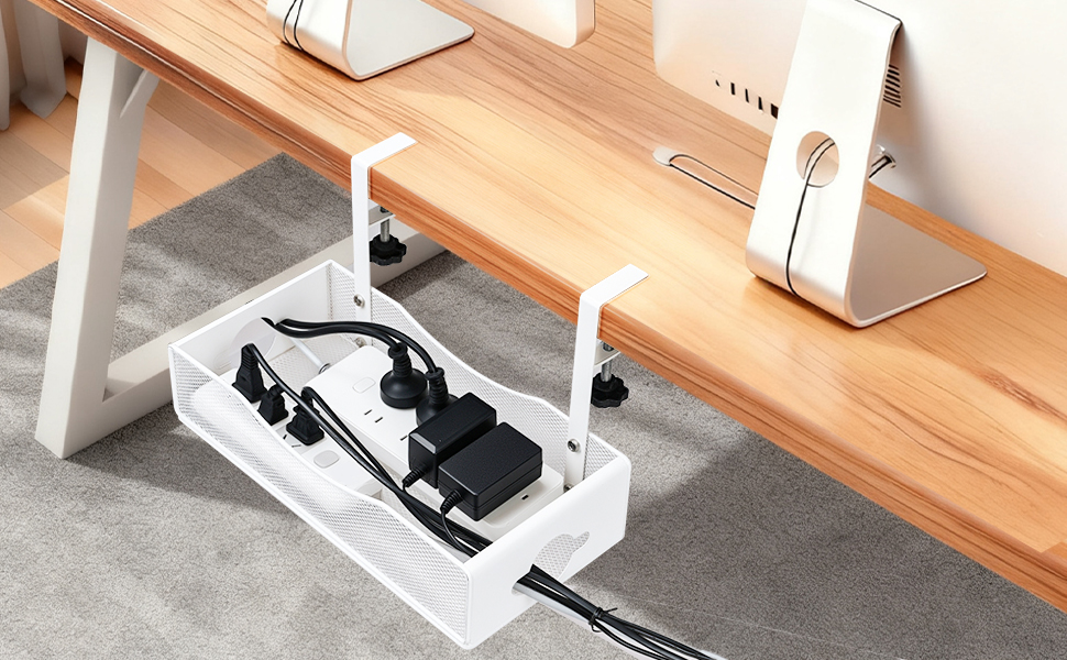 Wide Under Desk Cable Management