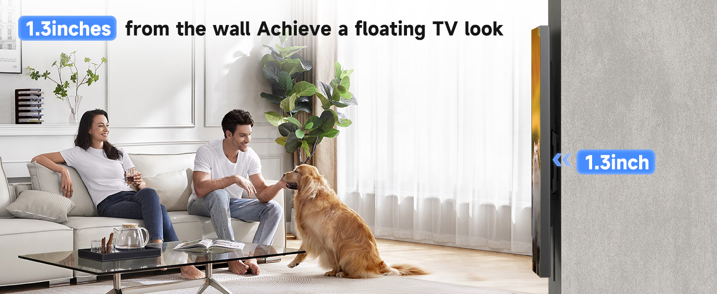 Suptek Heavy Duty Fixed TV Wall Mount