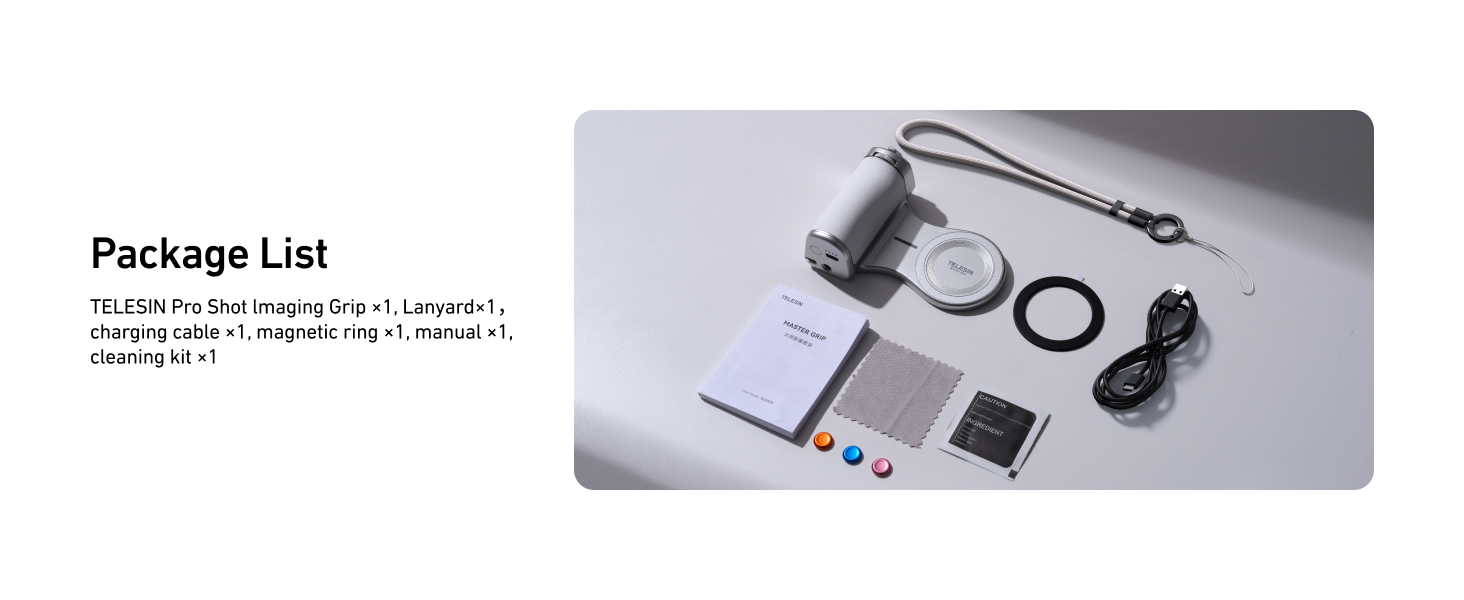 magnetic phone camera grip