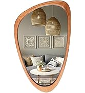 WallBeyond Asymmetrical Mirror, Irregular Wall Mirror, Wall Mirrors Decorative for Bedroom Living...