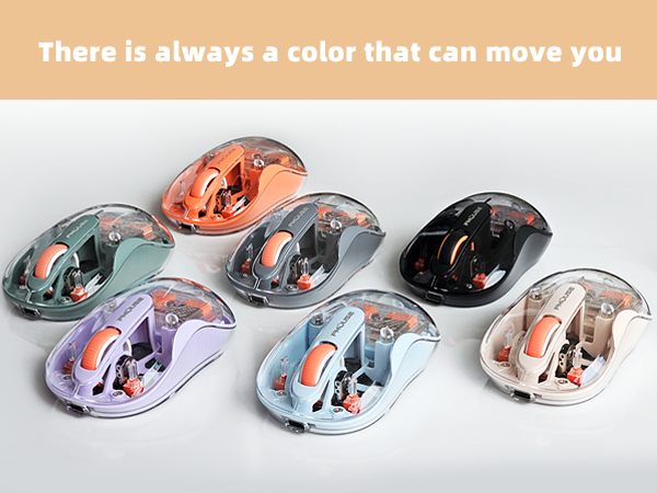 Transparent Bluetooth Mice
