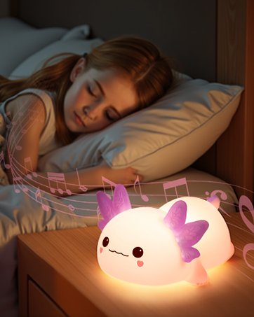 Axolotl night light