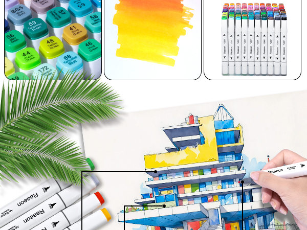 coloring markers