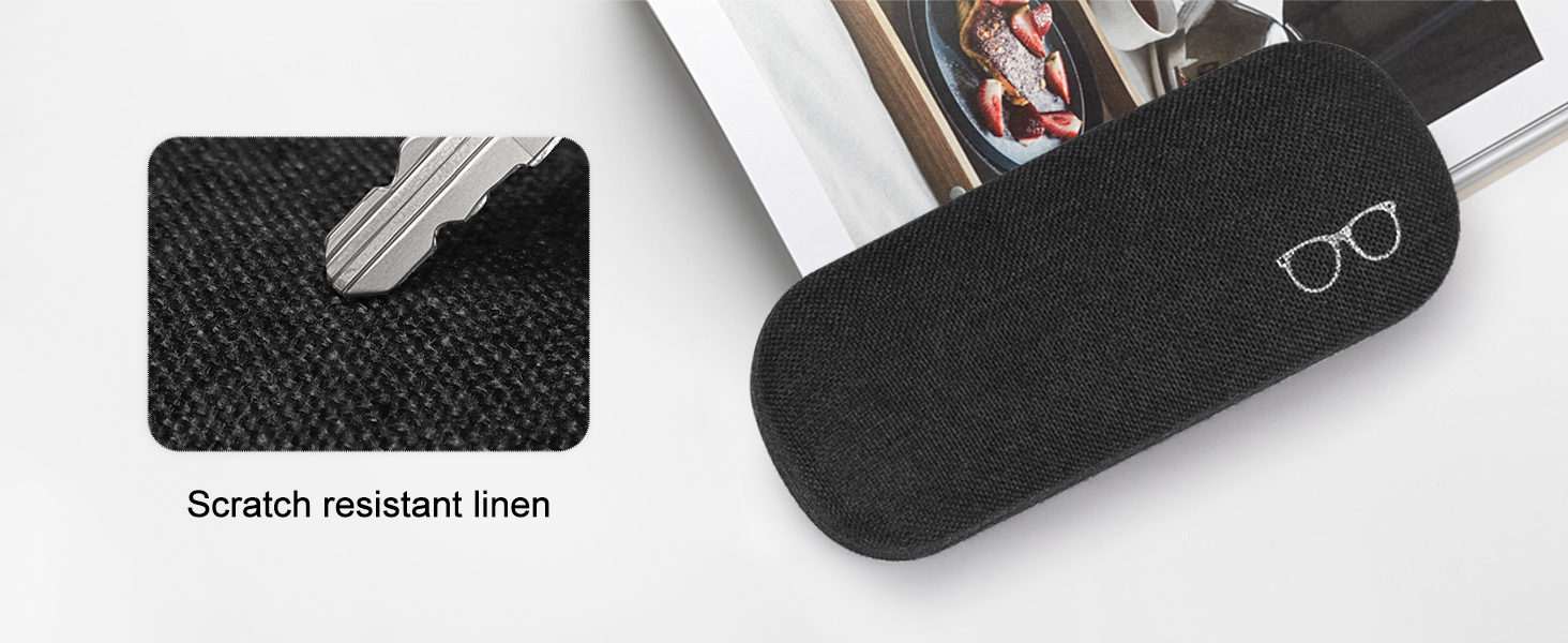 Hard shell glasses case