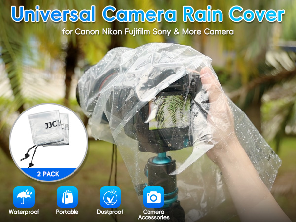 Camera Lens Rain Cover