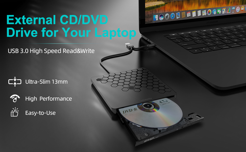 External CD/DVD Drive for Your Laptop