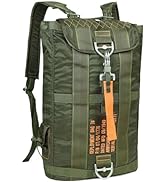 Miramrax Tactical Military Backpack Parachute Bag Flight Backpacks Day Pack Nylon Rucksacks for M...