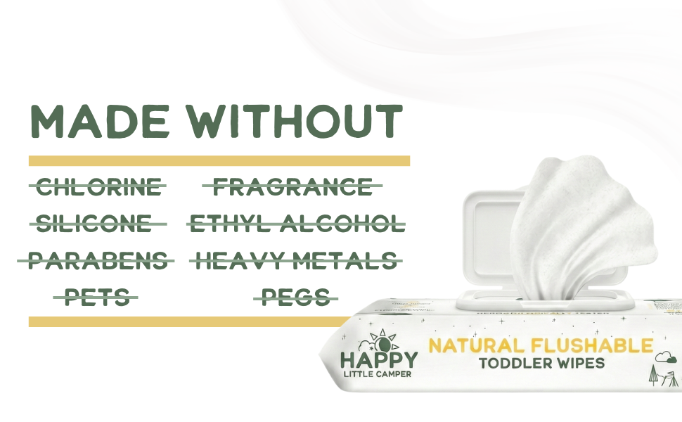 HLC Flushable Wipes