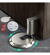 HOOFUS Mechanical Floor Door Stopper,Adjustable Height Door Holder, for Within 3/4 Inch High Door...