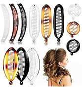 Generic 12PCS Banana Clips Hair, Banana Clip Clincher Combs for Thick Thin Hair, Vintage Fishtail...