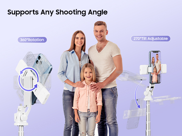 Phone Tripod with Wireless Remote