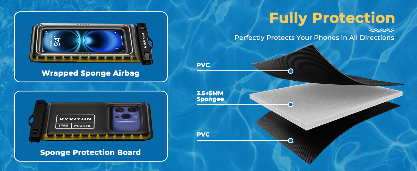 IPX8 Cellphone Dry Bags