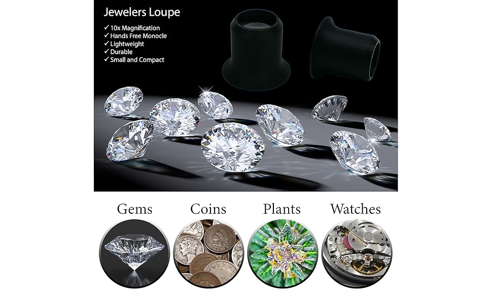 10x jewelers loupe