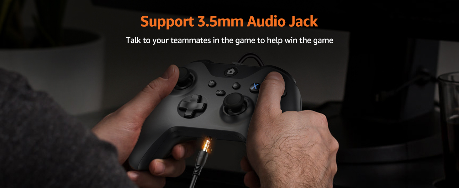Support 3.5mm Audio Jack