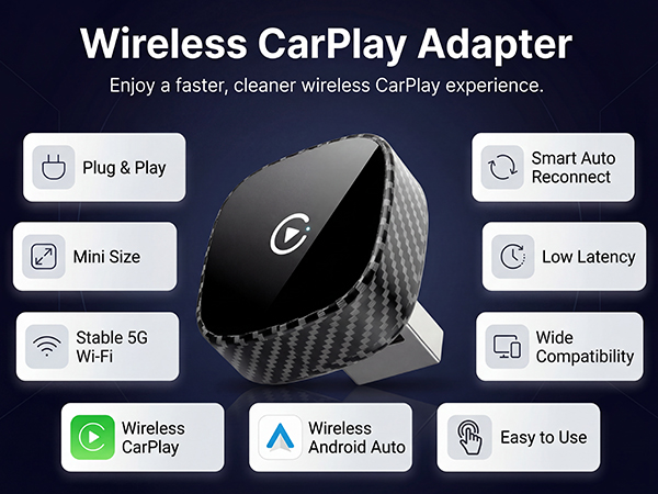 Wireless CarPlay Adapter