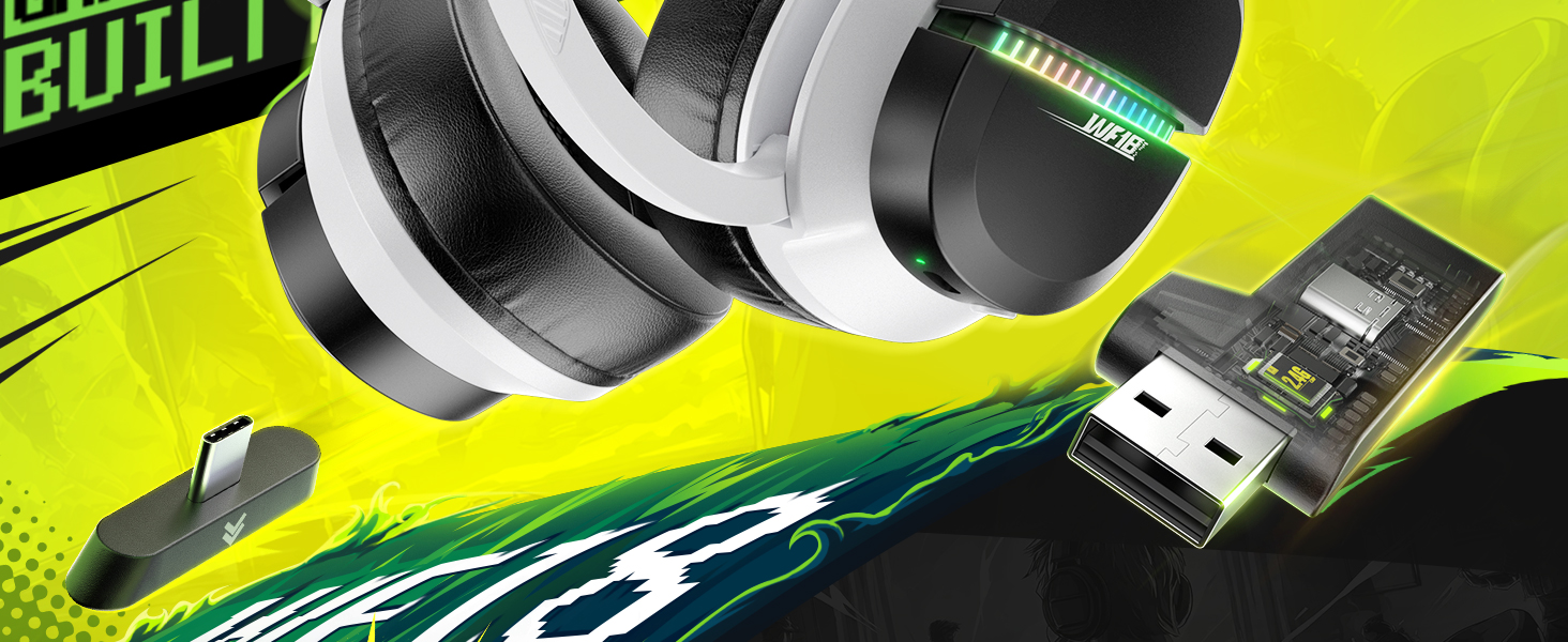 gaming headset with flip to mute mic