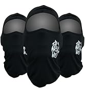 Wolf Sun Protection Breathable Balaclava Full-Face Mask Hood Neck Gaiter BBM
