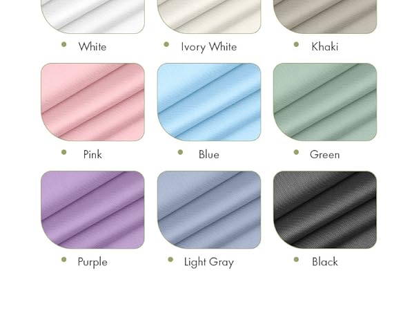 Amazer White Shower Liner Cloth Waterproof