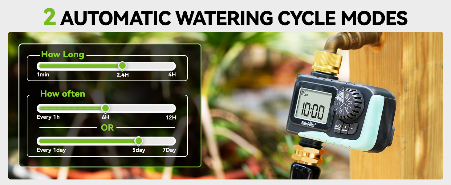 water timers for hoses programmable