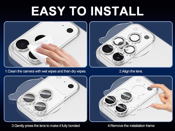 Camera Lens Protector For Apple iPhone 17 Pro Max