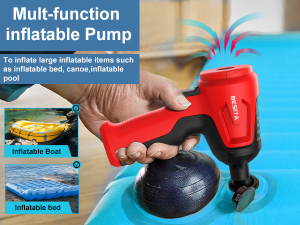 Mult-function inflatable Pump
