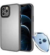 PERFECTSIGHT Compatible with iPhone 12 Case /12 Pro Case - Healthy Phone Armor - Matte Translucen...