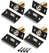 Closet Door Ball Catch Hardware Jiayi 4 Pack Adjustable Ball Catch French Door Ball Catch Drive i...
