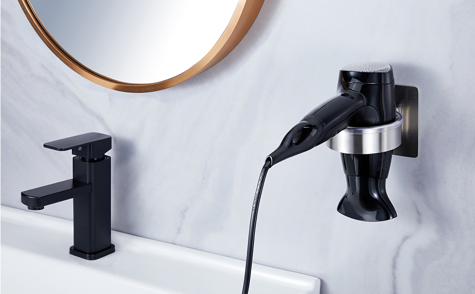 Hair Dryer Holder Wall Mount