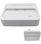 LZDICITARU Battery Operated Phone Charger Emergency Hold on Wall USB Battery Powered Power Bank P...