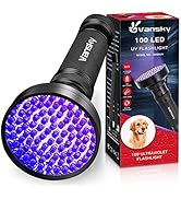 Vansky Black Light UV Flashlights, Ultra Bright 100 LED 395nm Ultraviolet Blacklight Detector for...