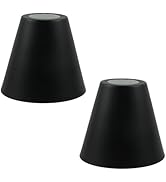 MY MIRONEY 2PCS Black Barrel Metal Lampshade Hardware E27 Industrial Pendant Light Shade Vintage ...