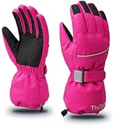 ThxToms Kids Warm Gloves Winter Waterproof Snow Gloves for Ourdoor Sports Snowboard, Toddler Bulk...