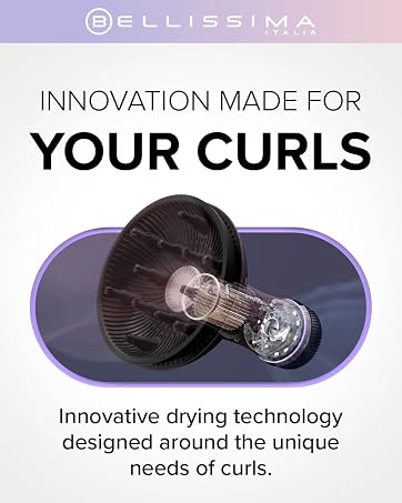 Innovative drying technology designed around the unique needs of curls.