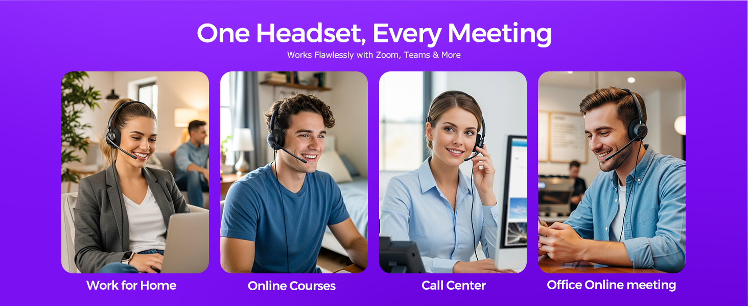 wired headset with mic for work best headphones for work calls work headphones with mic