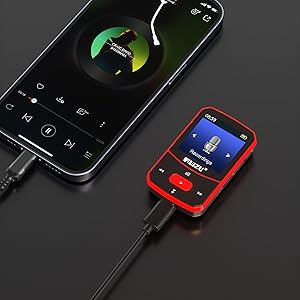 portable music devices Bluetooth mp3 player with line-in recording mps3 players digital music player