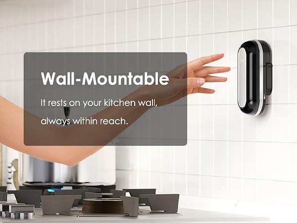 Wall Mountable Rechargeable Electric Can Opener_Acessible within Reach