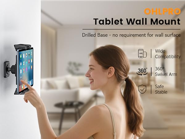 tablet wall mount 
