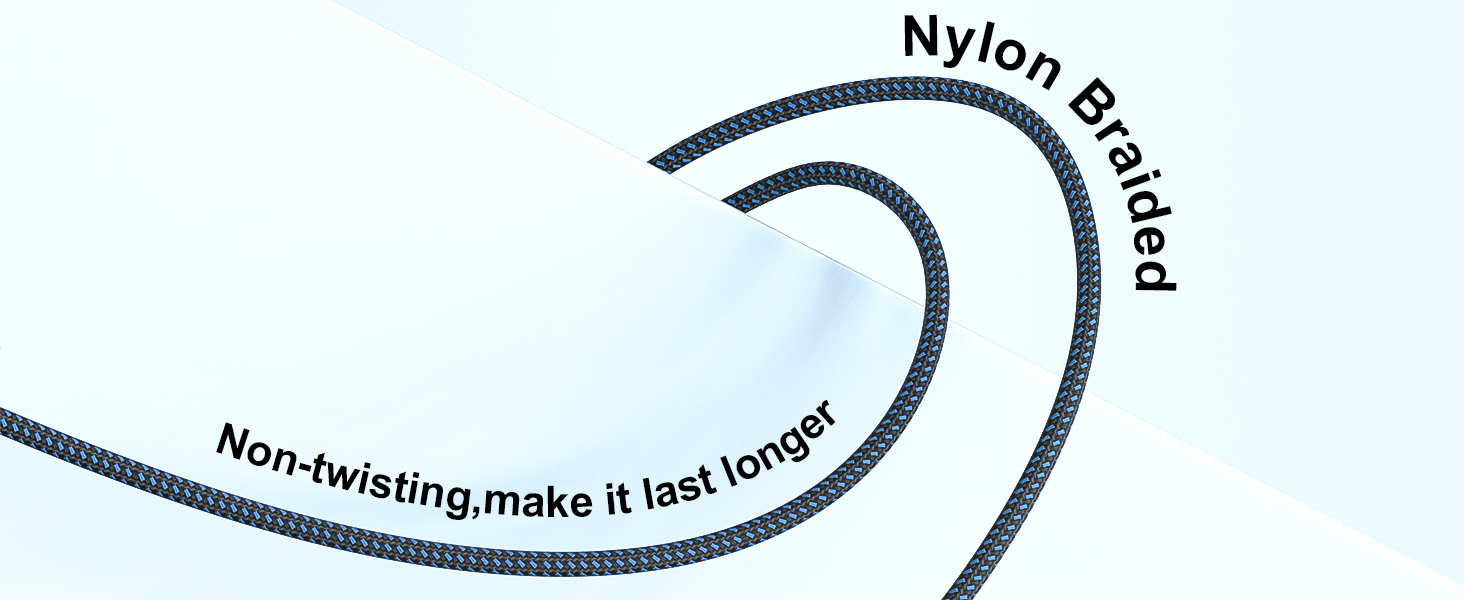 iPhone Cable Nylon Braided Layer