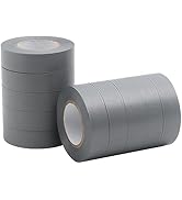 QILIMA Electrical Tape 10 Pack 3/4-Inch by 60 Feet,Lead-Free Flame Retardant Electrical Tape, Adh...